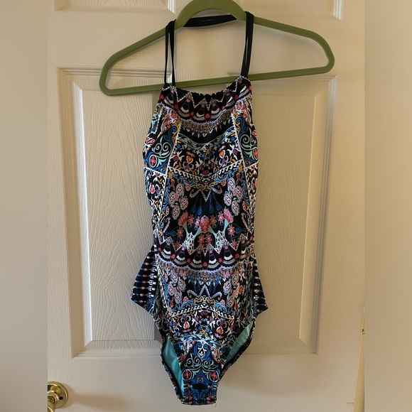 Laundry by Shelli Segal one piece swim suit • Size Large - Picture 1 of 7